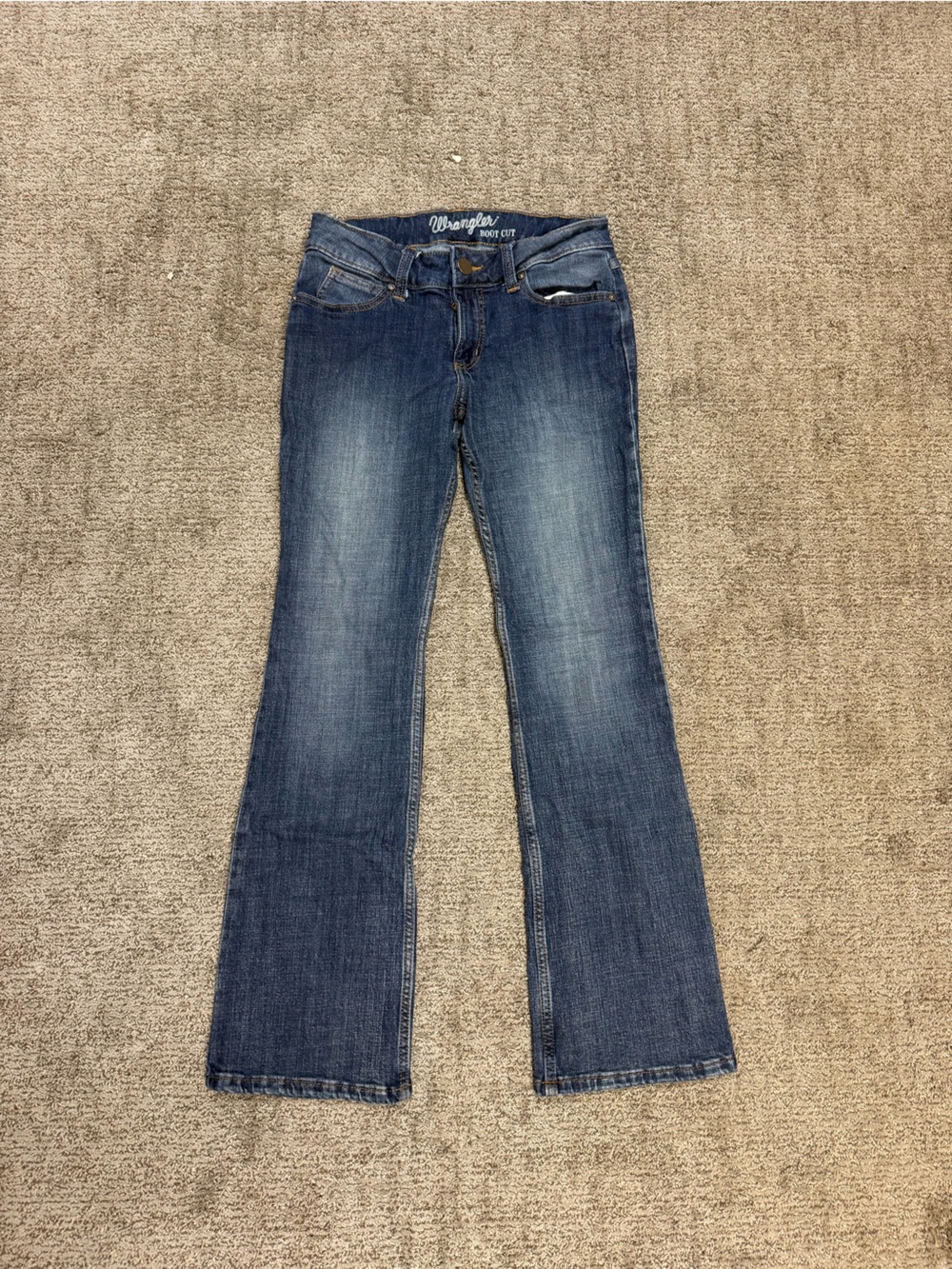 Wrangler Women's Blue Flare Jeans